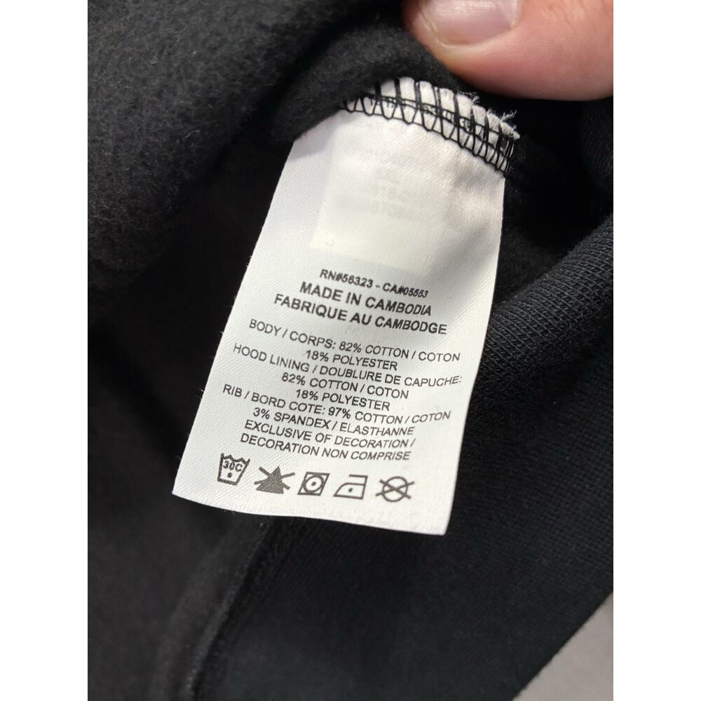 Air Jordan Jumpman Black Minimal Logo Hoodie Mens 3XL Streetwear - Picture 3 of 9